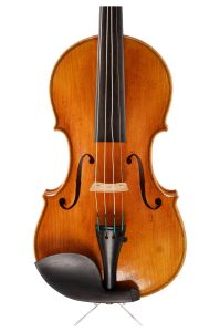 A violin by Calum Thomson, Edinburgh, 2023 — front