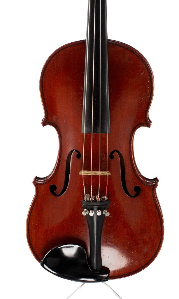 Violin, Workshop of Jérôme Thibouville-Lamy, Mirecourt, circa 1900 — front