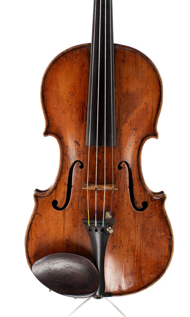A violin by Barak Norman and Nathaniel Cross, London, circa 1720 — front