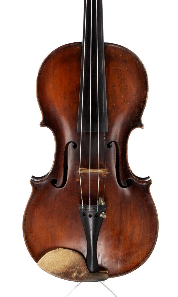 Violin by Johann Georg Voigt, Germany, circa 1780 — front