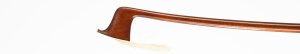 A silver-mounted viola bow by Victor Thomassin, London — head and frog