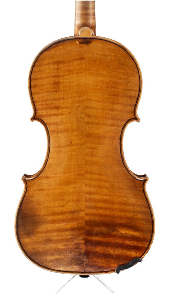 Violin by George Hudson, Skegness, 1904 — back
