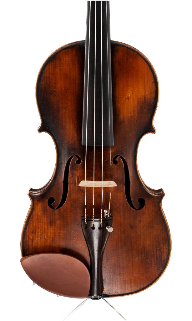Violin by George Hudson, Skegness, 1904 — front