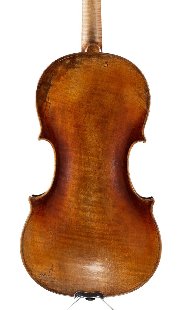 Violin, Workshop of John Betts, London, circa 1810 — back