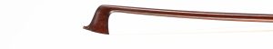 A silver-mounted violin bow by Jean-Joseph Martin, Mirecourt, circa 1880 — head and frog