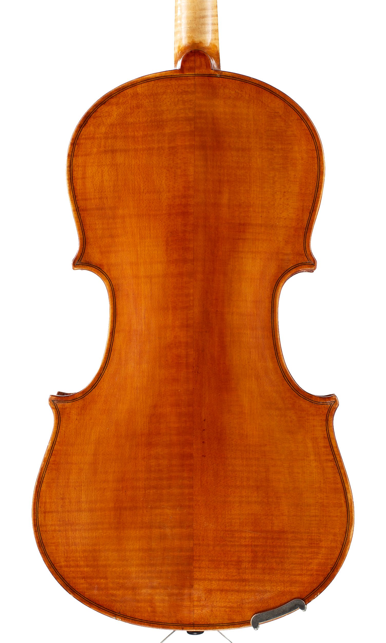 A viola by Giuseppe Nupieri, Rome, 1980 — back