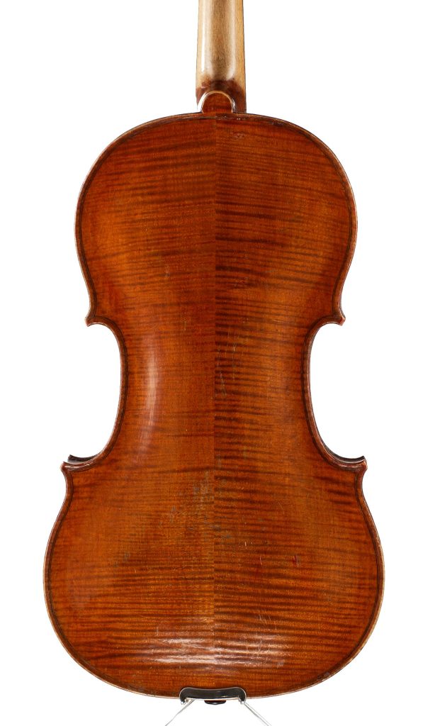 Viola by Tomaso Eberle, Naples, circa 1760 — back