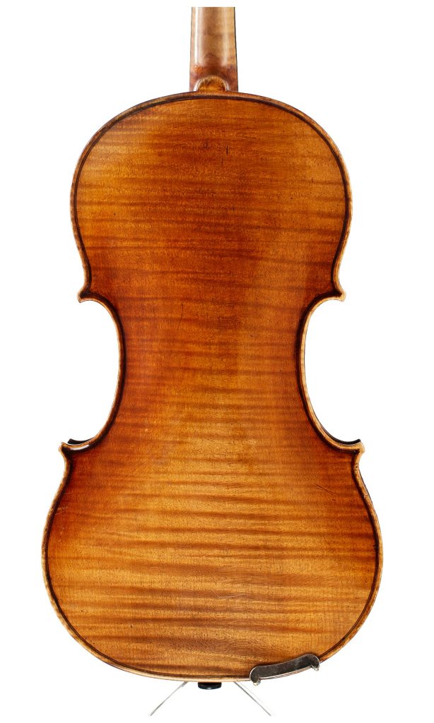 Violin by Nestor Audinot, Paris, 1883 — back