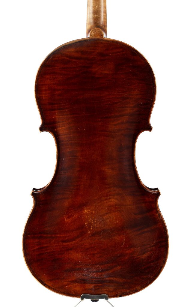 Viola by J. J. Gilbert, Peterborough, 1920 — back