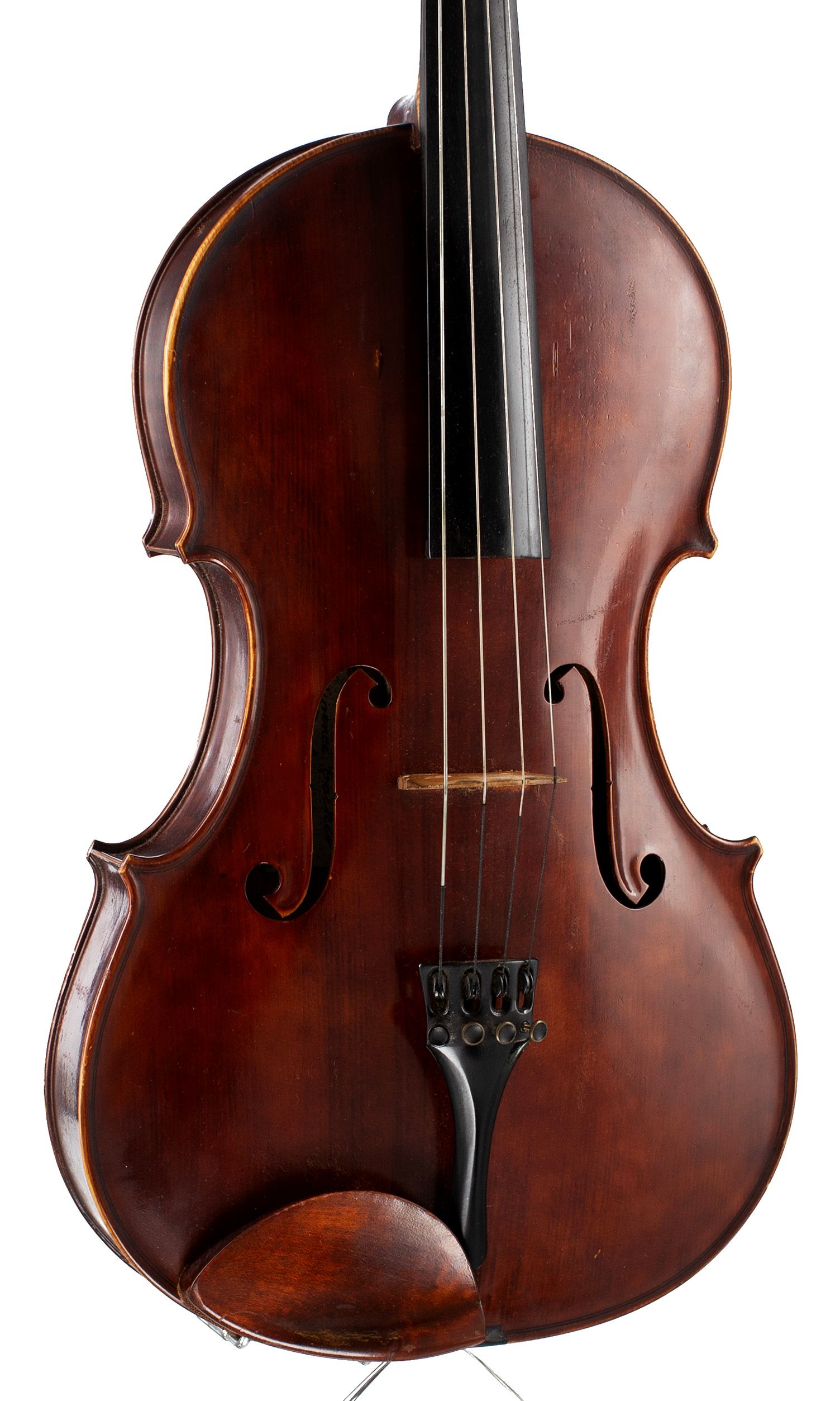 Viola by Lawrence Cocker, Derby, 1951 — angled view, 20°