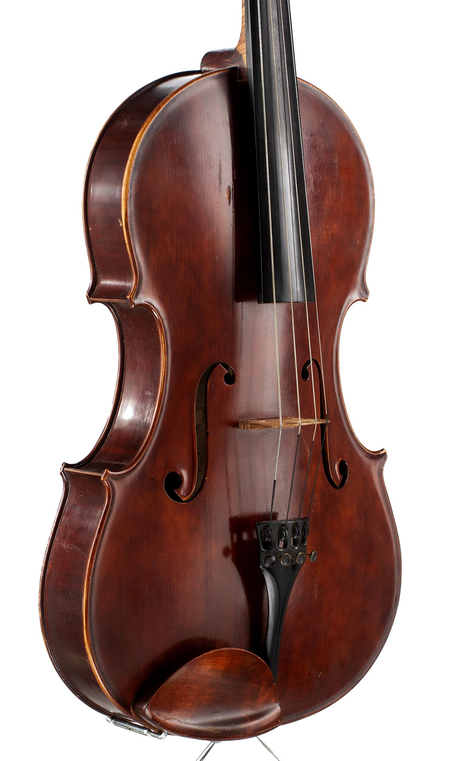 Viola by Lawrence Cocker, Derby, 1951 — angled view, 40°