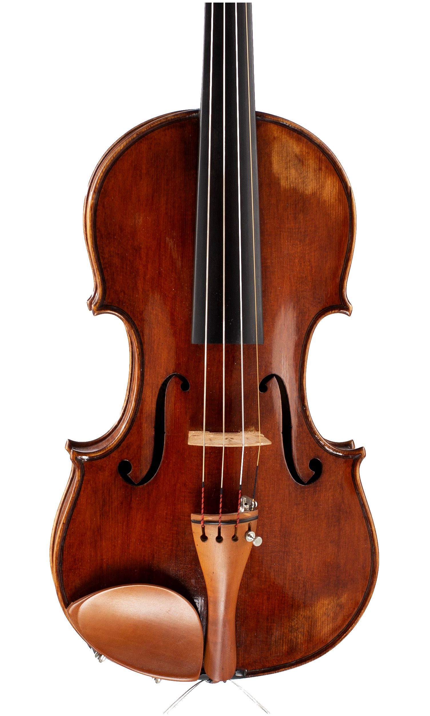 Violin by Joseph Ross, Pitlochry, 2000 — angled view, 10°