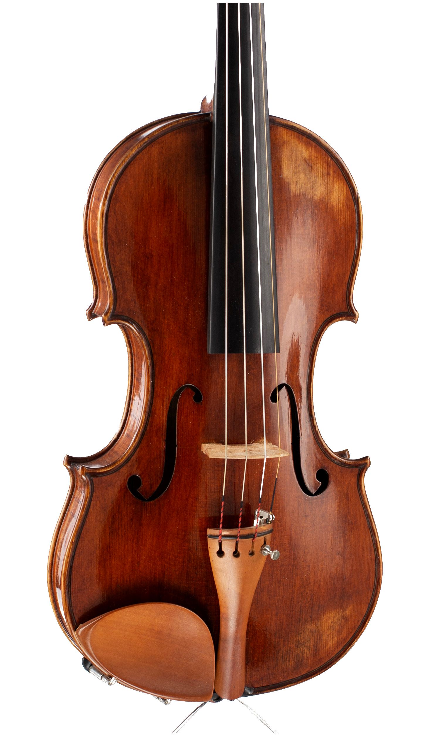 Violin by Joseph Ross, Pitlochry, 2000 — angled view, 20°