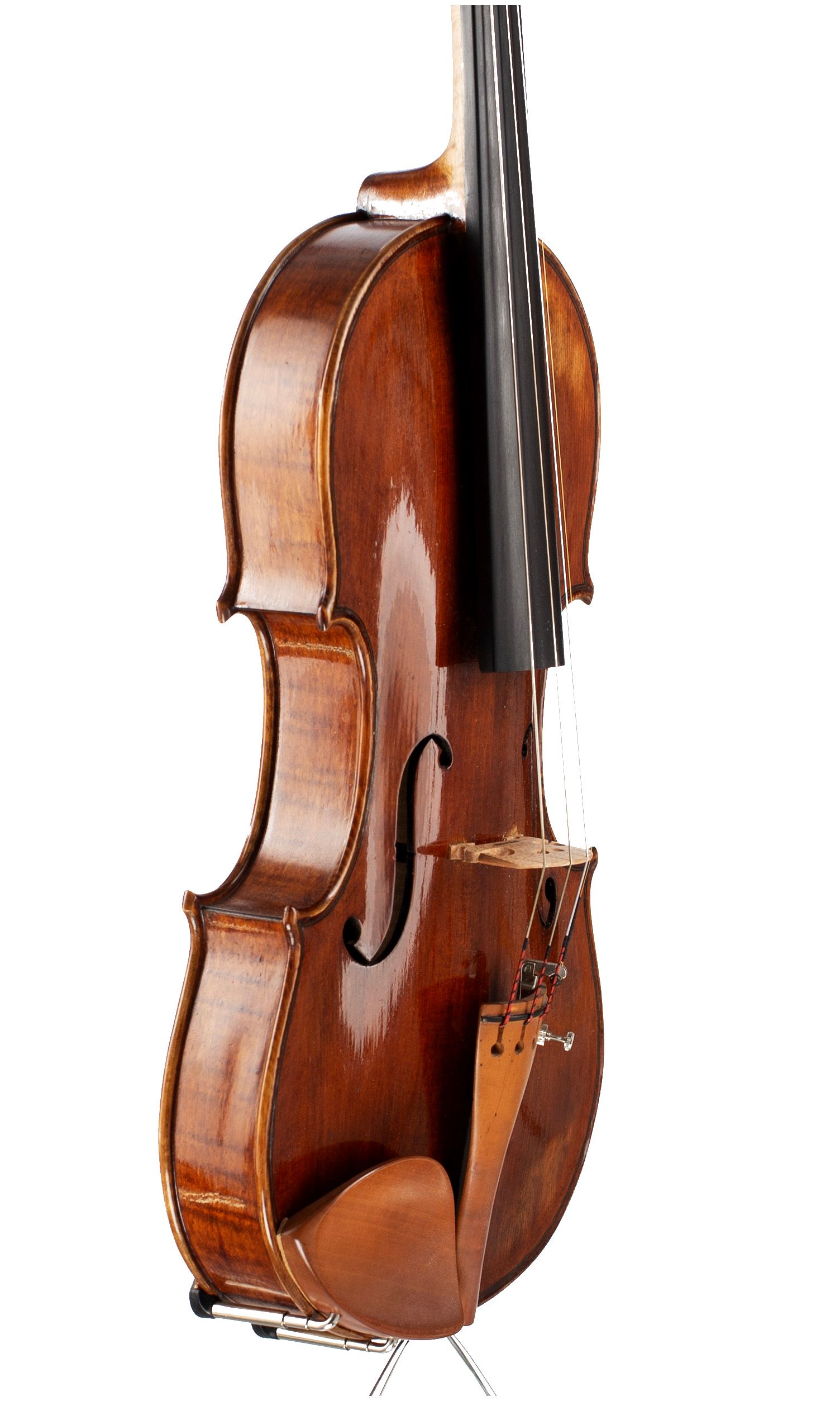 Violin by Joseph Ross, Pitlochry, 2000 — angled view, 60°