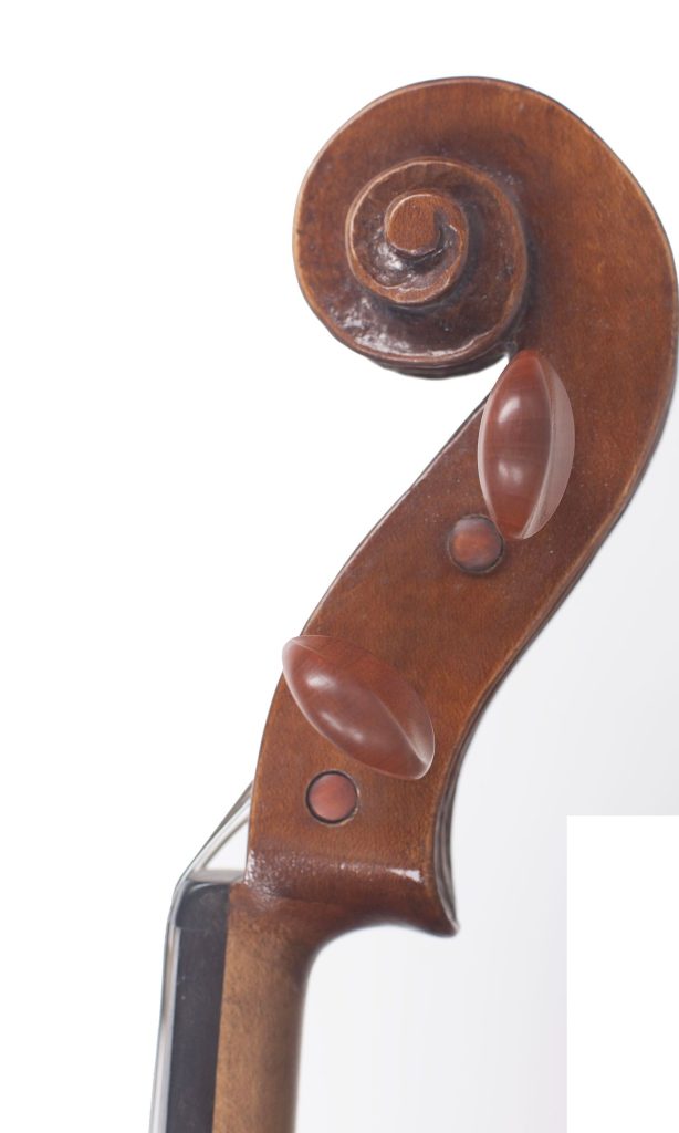 Viola by Joseph I. Ross, Pitlochry, 2001 — scroll