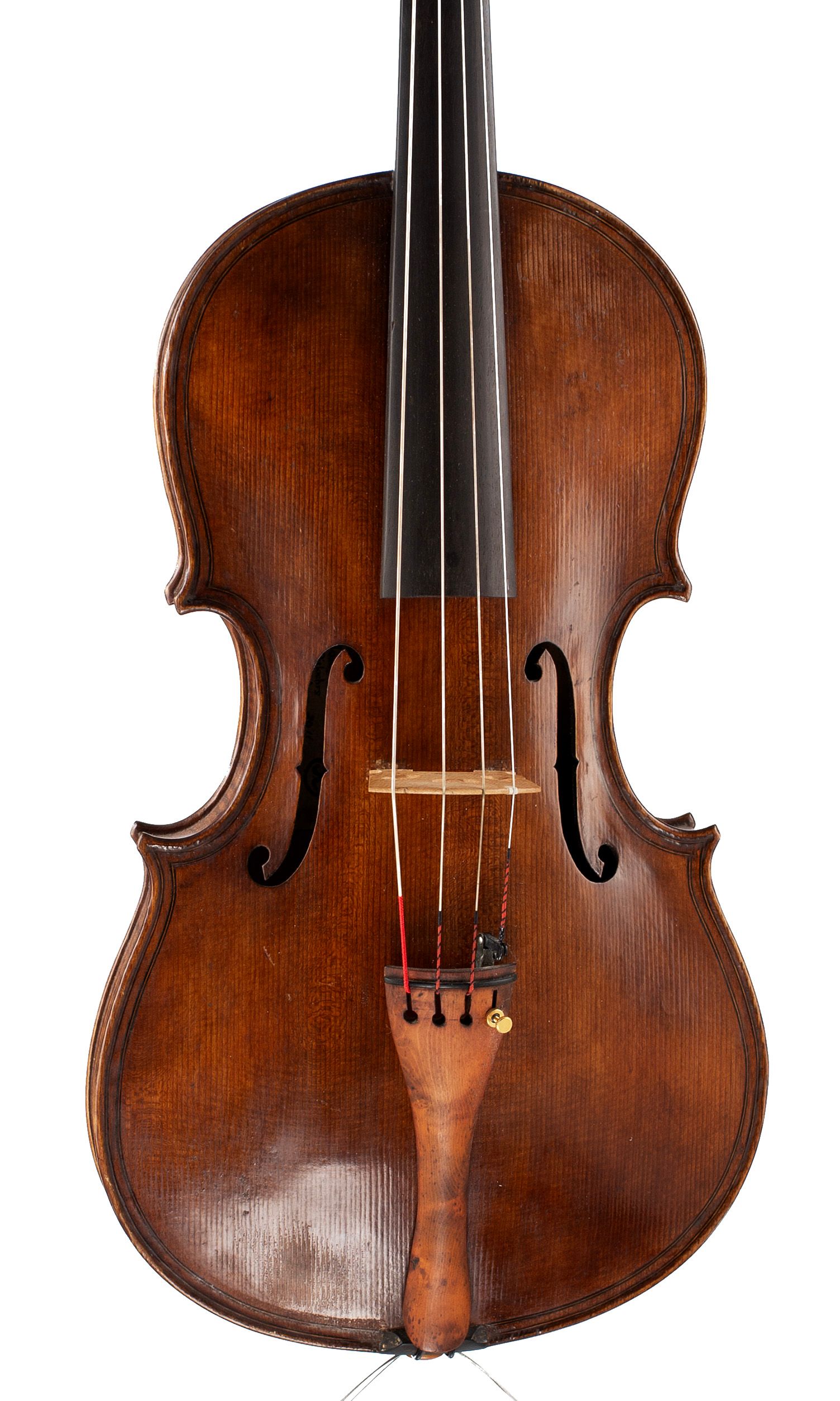 Viola by Joseph I. Ross, Pitlochry, 2001 — angled view, 10°