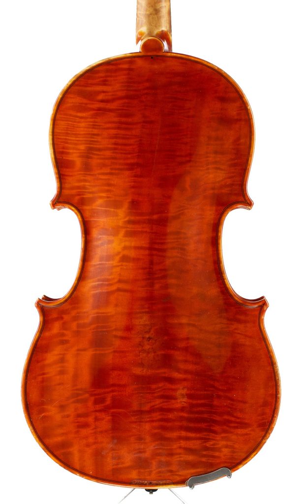 Viola by Istvan Konya, circa 1980 — back