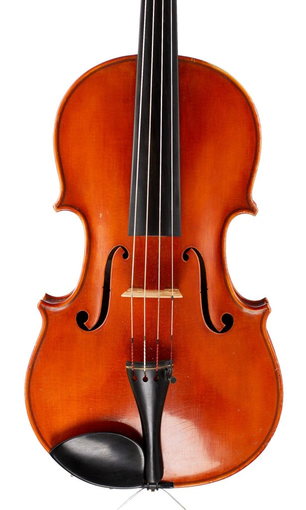 Viola by Istvan Konya, circa 1980 — front