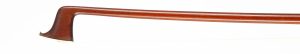 A silver-mounted violin bow by Victor Thomassin, London, circa 1920 — head and frog