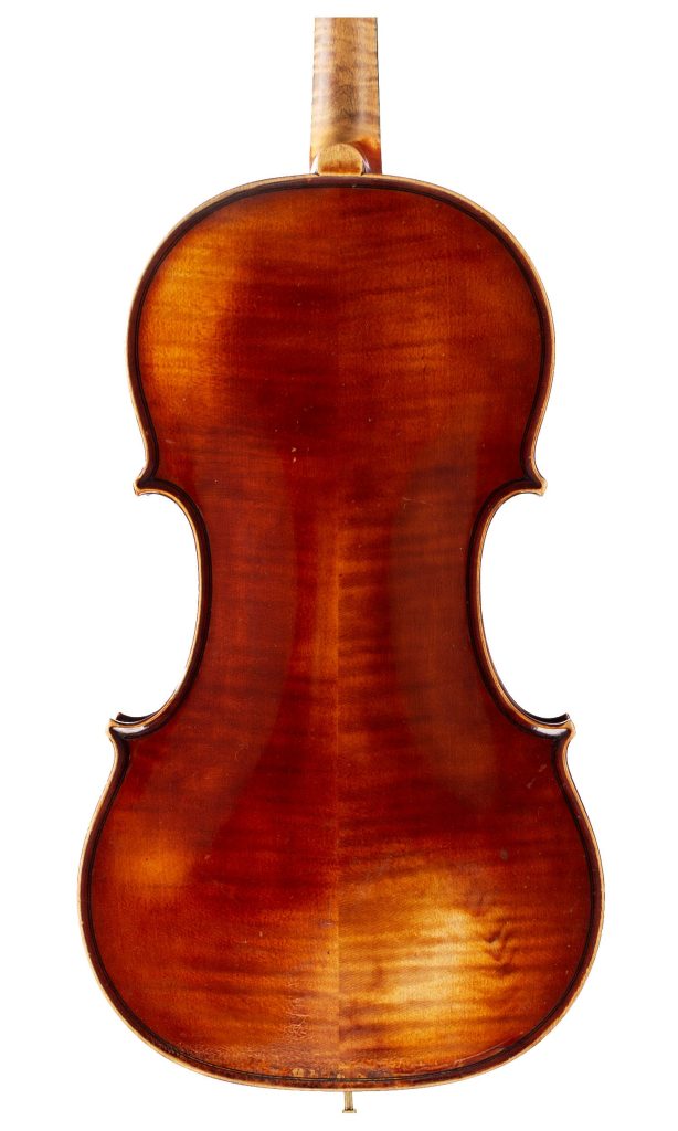 Violin by Nestor Audinot, Paris, 1906 — back