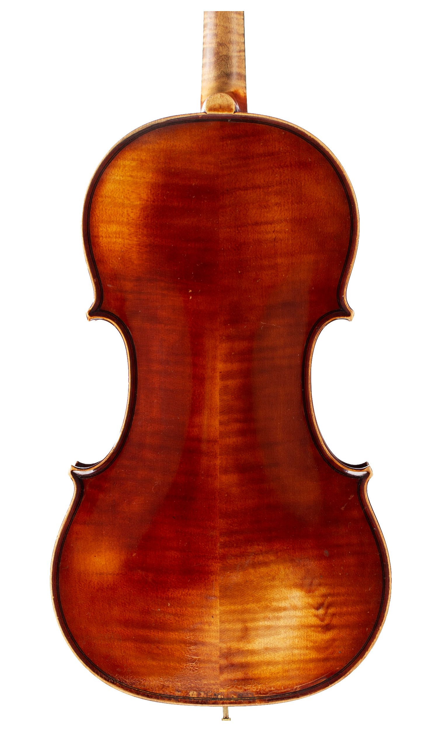 Violin by Nestor Audinot, Paris, 1906 — back