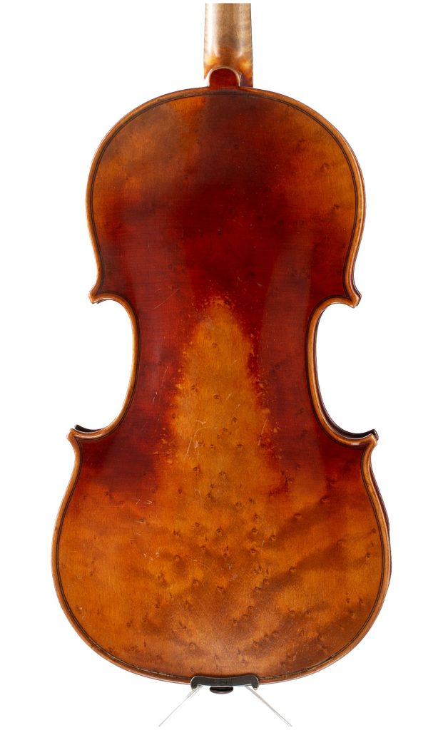 Violin by Louis Fricot, Poussay, 1935 — back