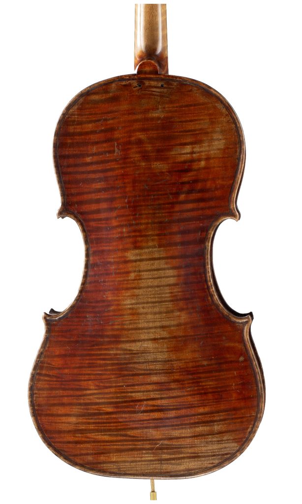 Violin by John Lott, London, circa 1845 — back