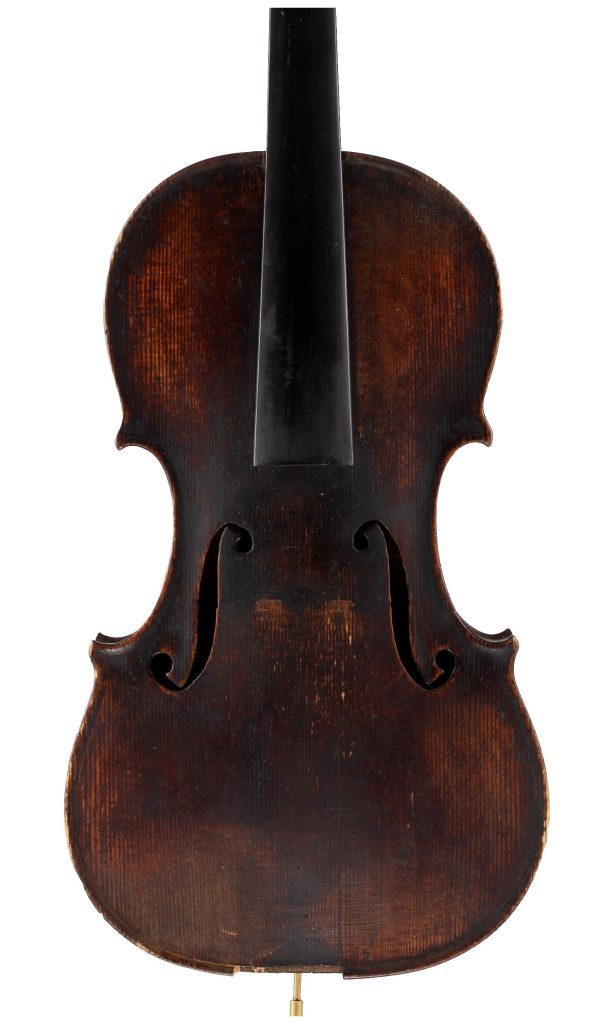 Violin by John Lott, London, circa 1845 — front