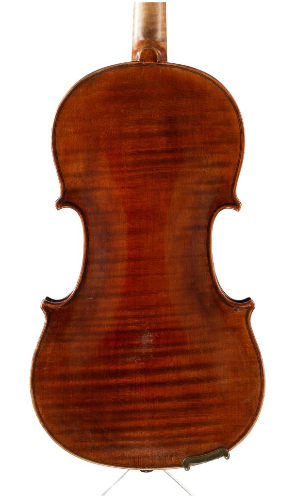 Violin by C. D. Hansen, Kobenhavn, 20th Century — back