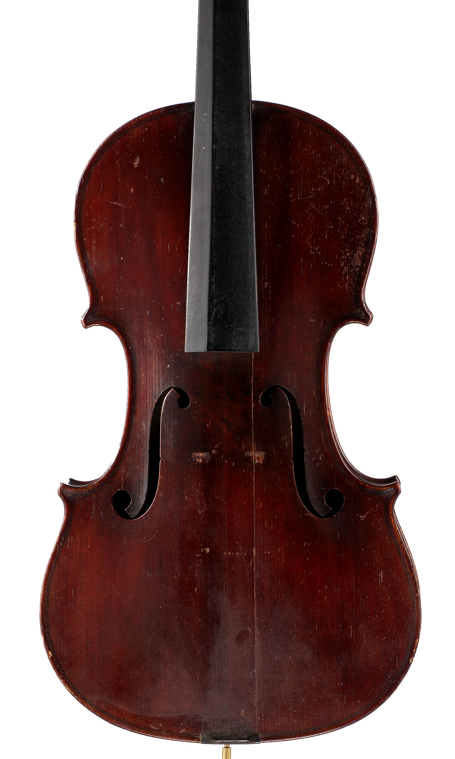 Viola by Georges Mougenot, Belgium, 1884 — front