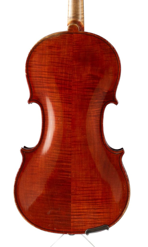 Violin by Walter Mayson, Manchester, 1898 — back