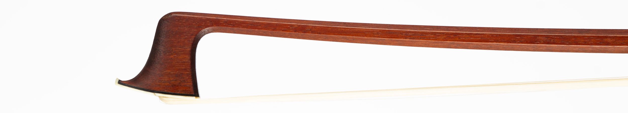 A gold-mounted violin bow by C. Hans Karl Schmidt, Dresden — head