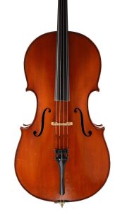 Cello by Mario Gadda, Mantua, 1974 — front