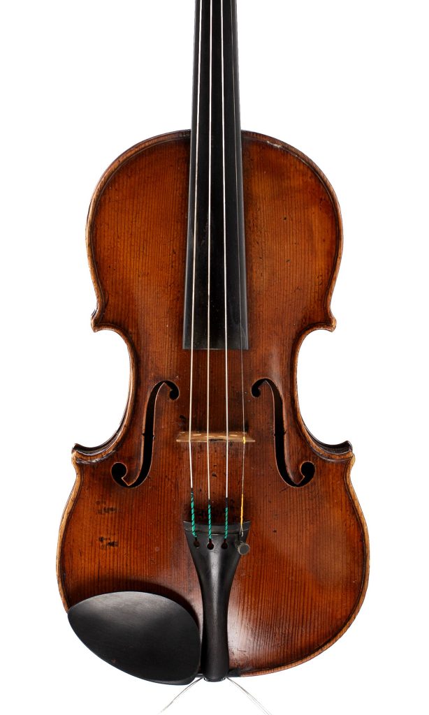 Violin by Ambroise De Comble, Tournay, circa 1760 — front