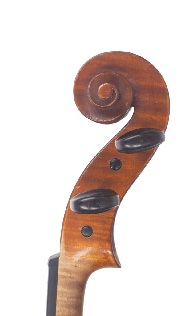 Violin by Chipot-Vuillaume, Mirecourt, 20th Century — scroll