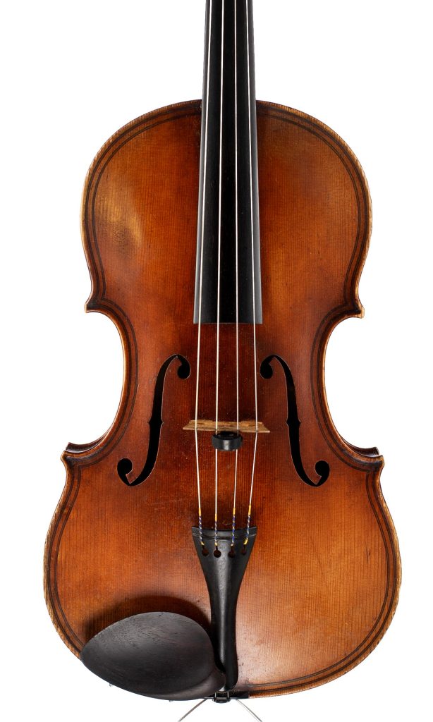 Viola by N. F. Vuillaume, Brussels, 1862 — front