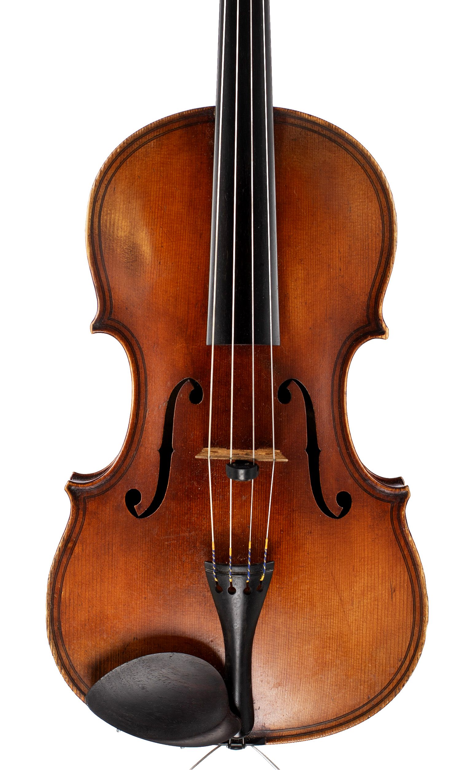 Viola by N. F. Vuillaume, Brussels, 1862 — front