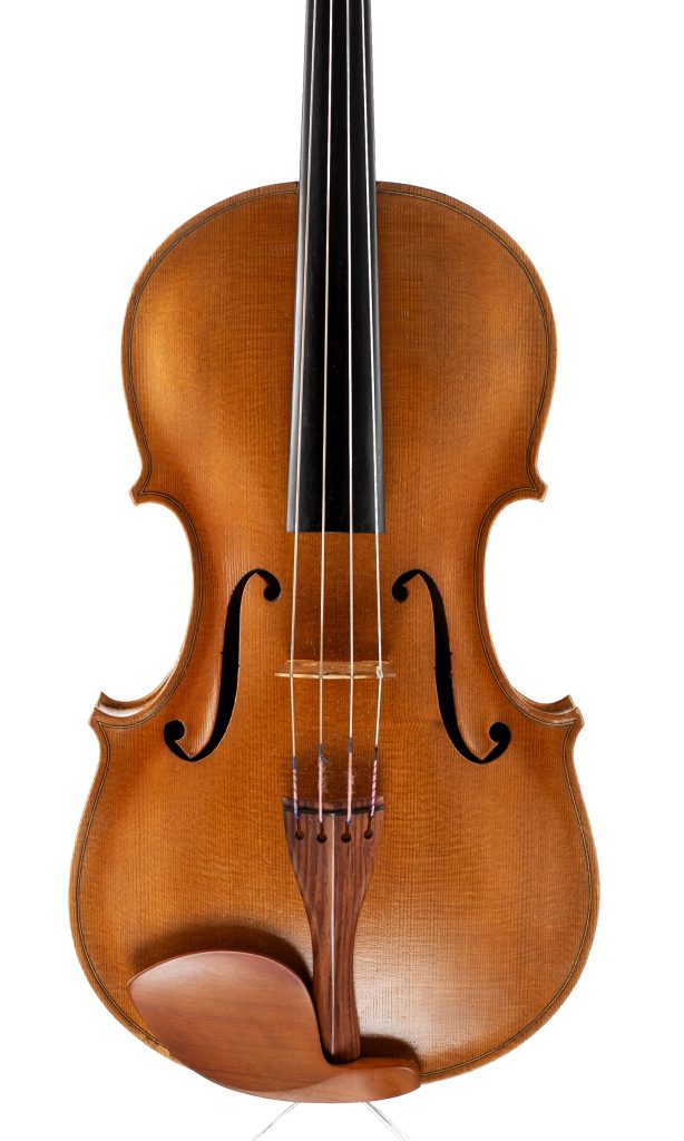 A viola by Ernest S. Nunn, Essex, 1952 — front