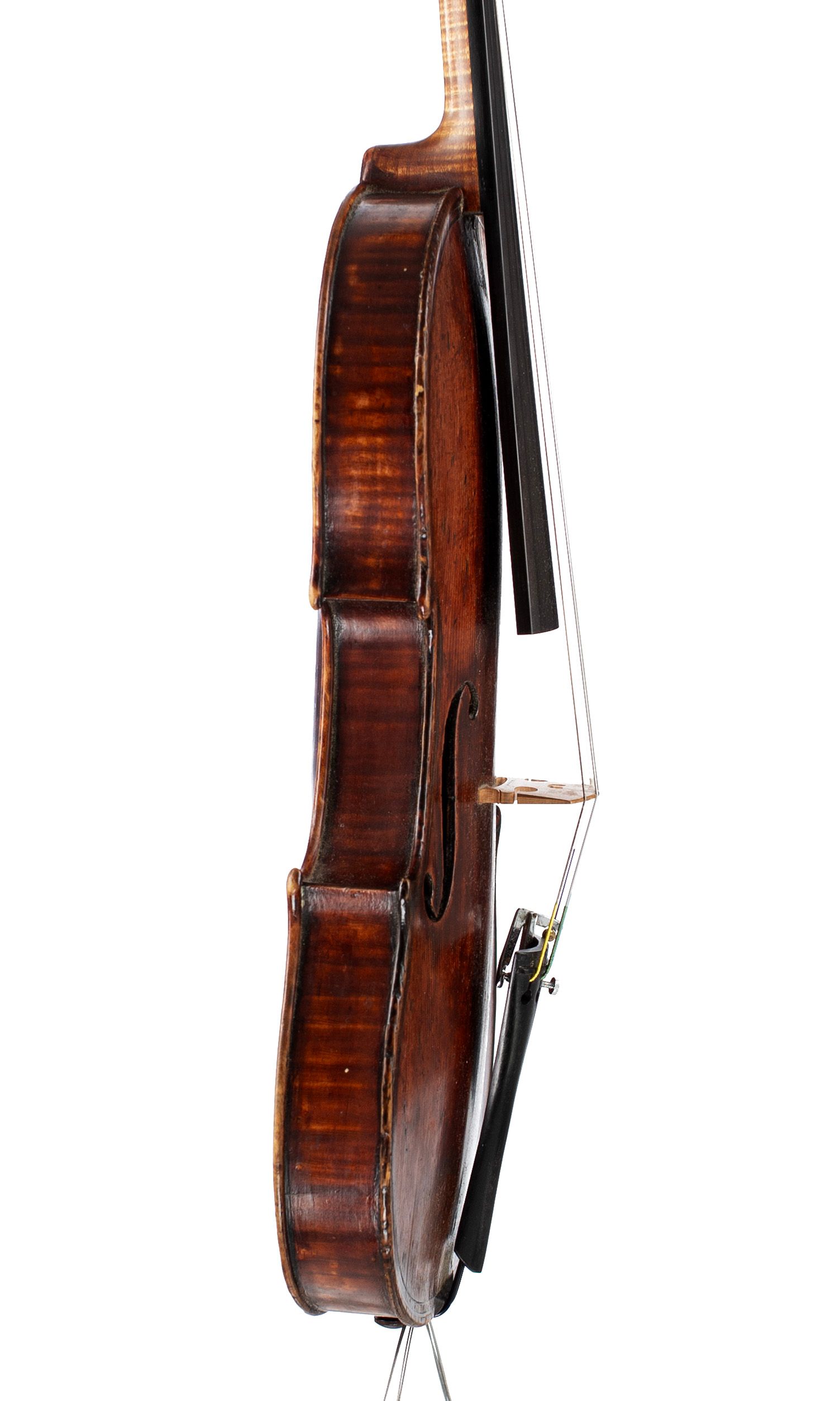 Violin by Georges Chanot, Paris 1844 — angled view, 80°
