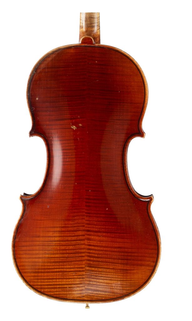 Violin, Workshop of Amedee Dieudonne, Mirecourt, 1930 — back