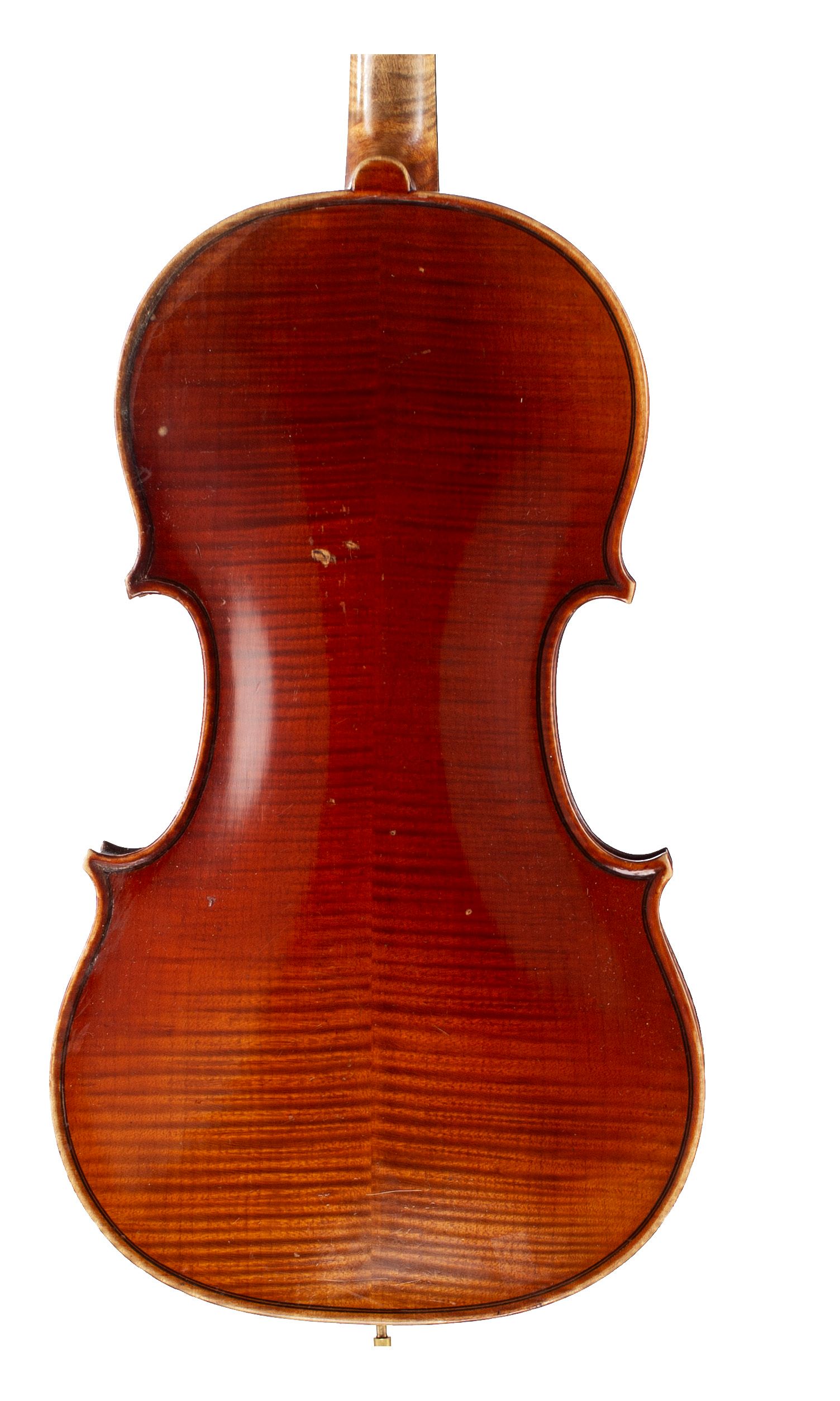 Violin, Workshop of Amedee Dieudonne, Mirecourt, 1930 — back