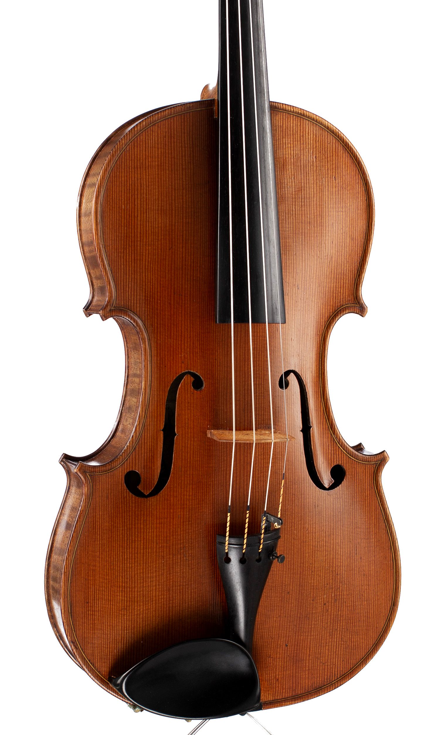 Viola by J. W. Owen, Leeds — angled view, 20°