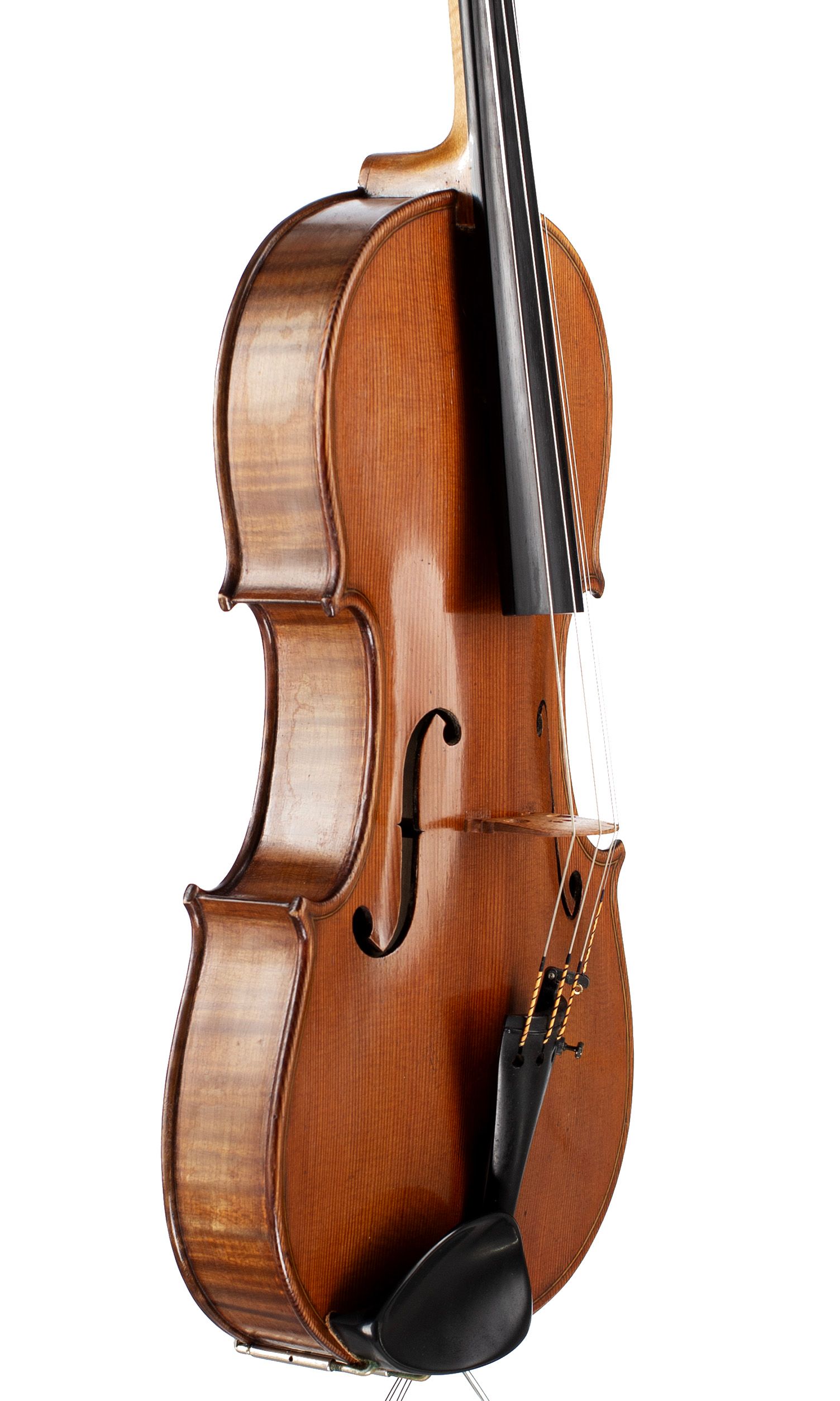Viola by J. W. Owen, Leeds — angled view, 60°