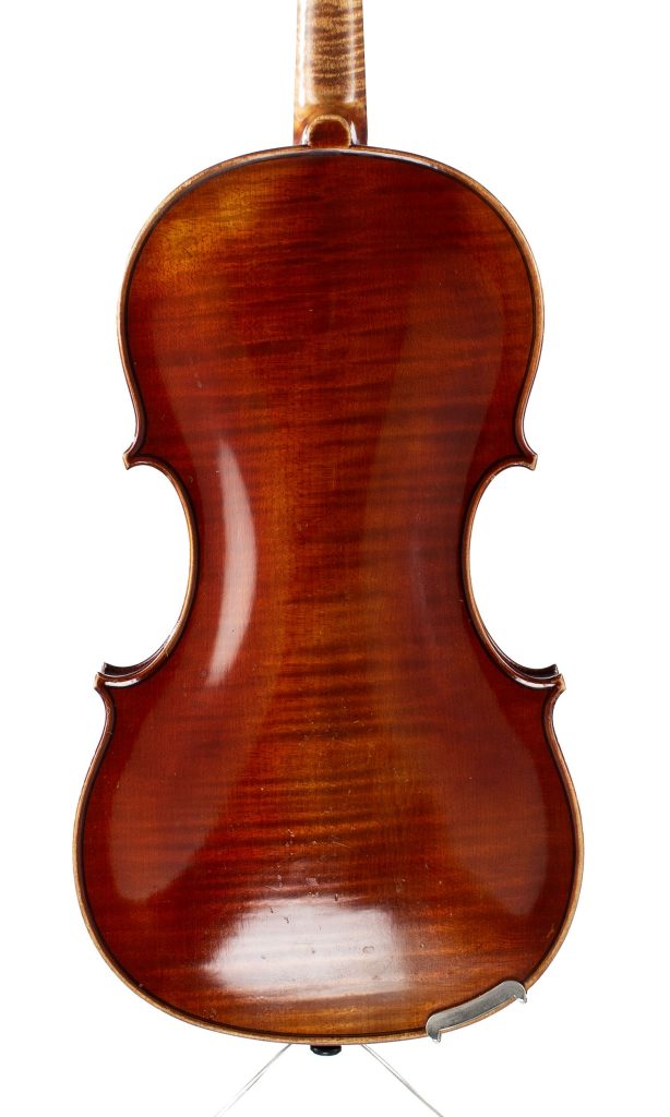 Violin by Charles Collin-Mezin fils, Mirecourt, 1941 — back