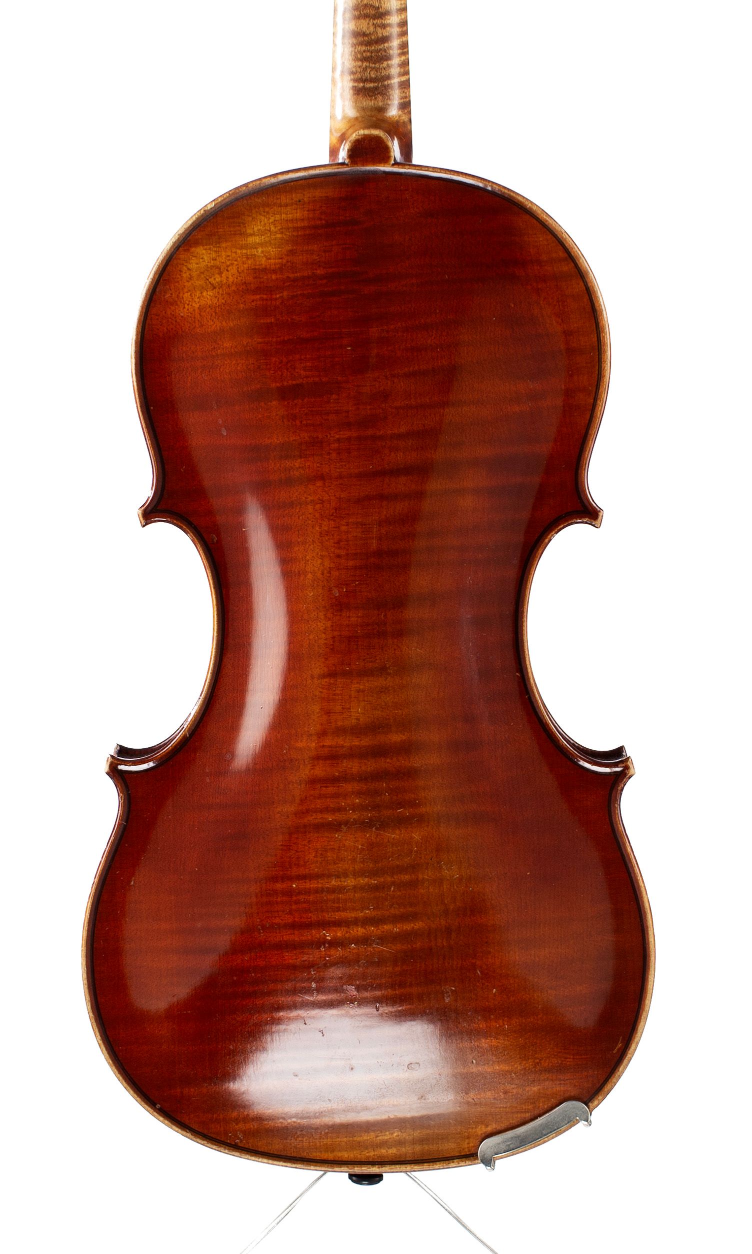 Violin by Charles Collin-Mezin fils, Mirecourt, 1941 — back