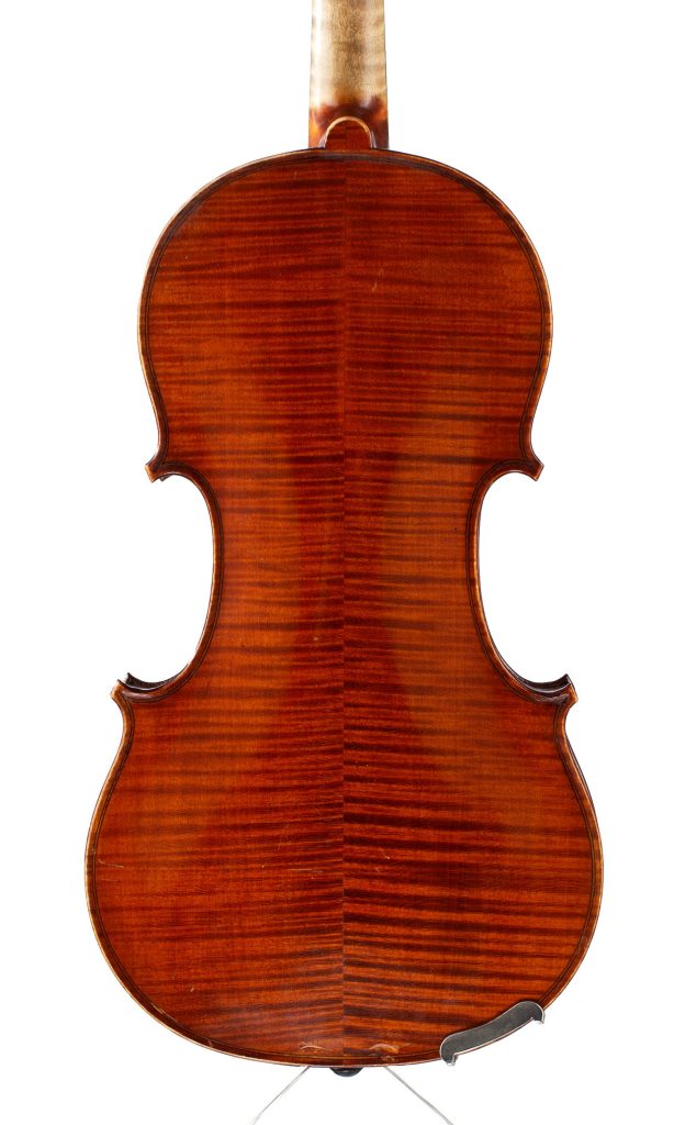 Violin by Auguste Delivet, Toronto, 1923 — back