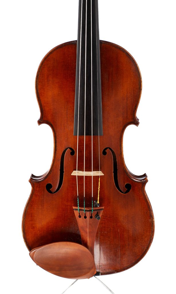 Violin by Auguste Delivet, Toronto, 1923 — front