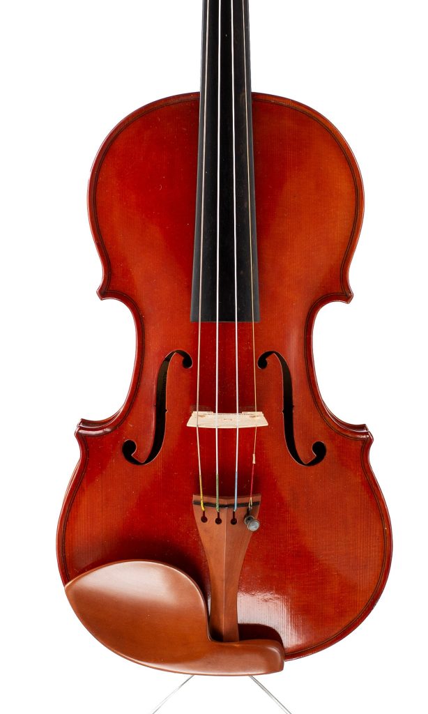 Violin by William J. Huggler, New York, 1991 — front