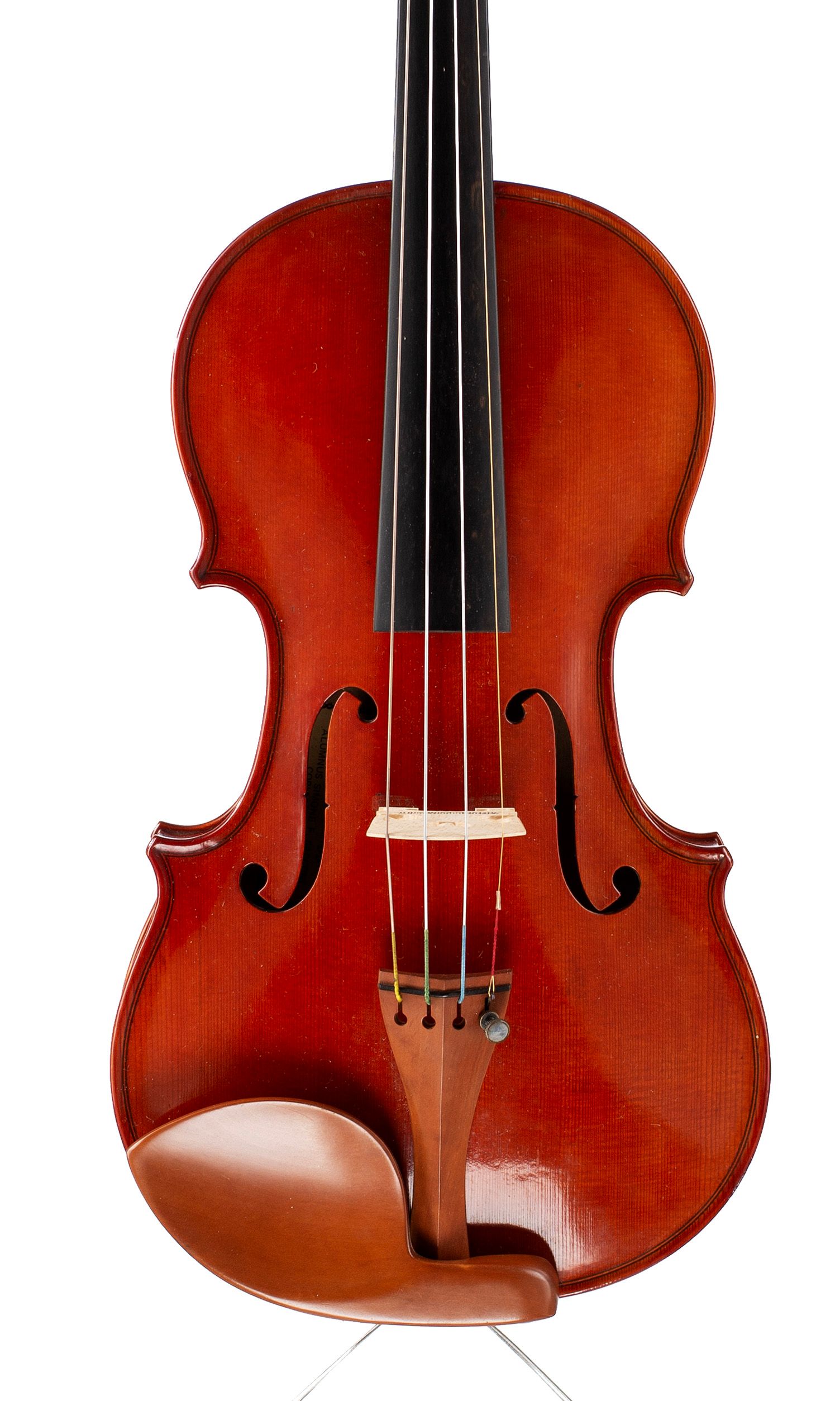 Violin by William J. Huggler, New York, 1991 — front