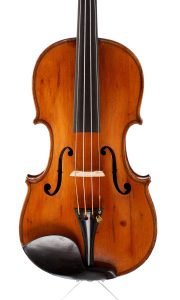 Violin, Workshop of Breton Brevete, Mirecourt — front